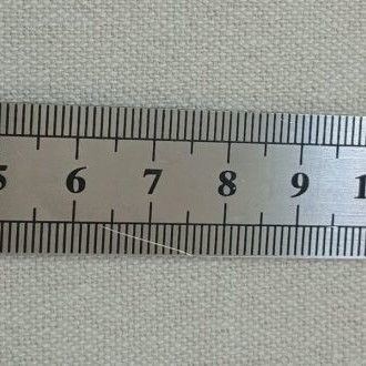 Precision Craft Knife Set with 10 Stainless Blades and 15cm Ruler like new