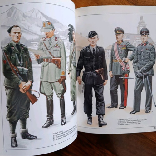 Osprey Men-At-Arms 282 used, Axis Forces in Yugoslavia 1941-5