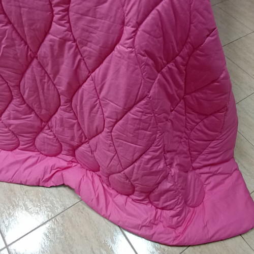 Double-sided double quilt new, 100% cotton with baked wadding