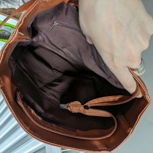 Backpack brown used, good condition