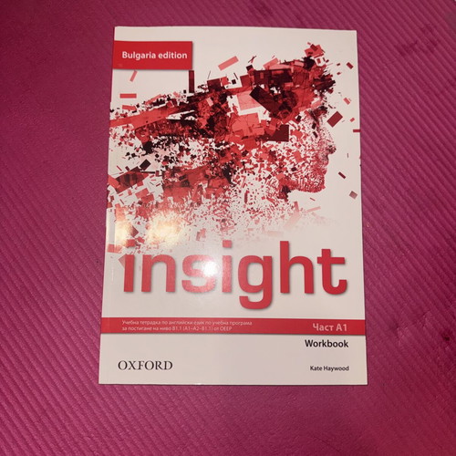 Insight English textbook part A1 with workbook