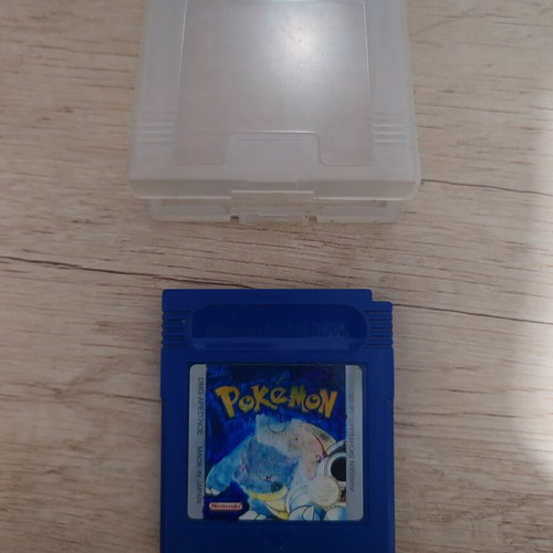 Pokemon Blue German Game Boy cartridge like new with original case