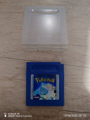 Pokemon Blue German Game Boy cartridge like new with original case