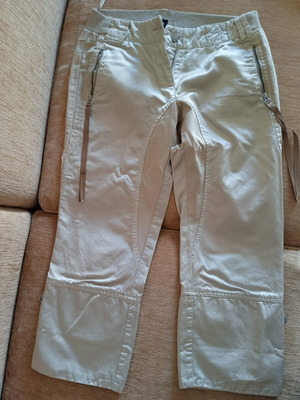 Toi and moi beige shiny medium pants used