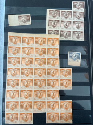 1863 Stamp Collection unofficial King George lithographic used