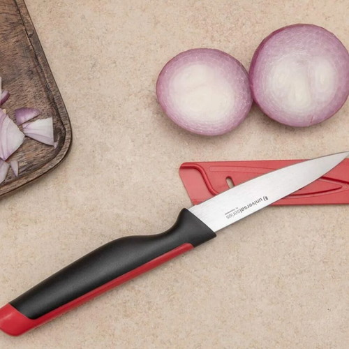 Tupperware general purpose knife new with protective sheath