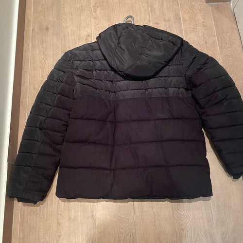 Zara men's black jacket like new, size XL