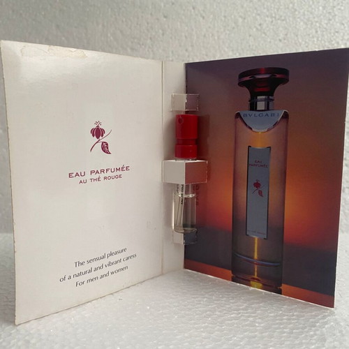 Eau Parfumée au Thé Rouge by Bvlgari perfume sample new, 1.5 ml tester