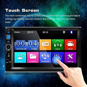 Οθόνη αυτοκινήτου Car Stereo 2 Din Car Radio 7 Inch MP5 Player with HD Touch Screen Digital Display