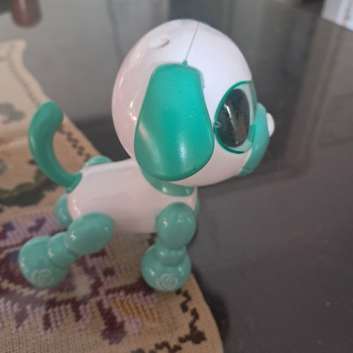 Robot dog with LED eyes like new