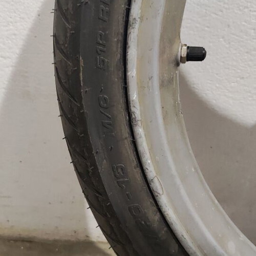 Yamaha Why 50cc rear wheel with tire