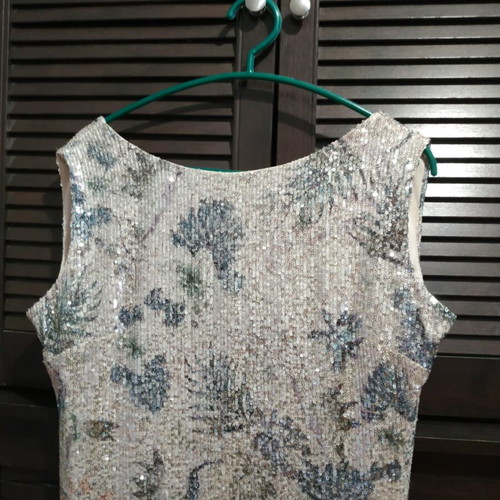 Women's dress beige like new, size XXL