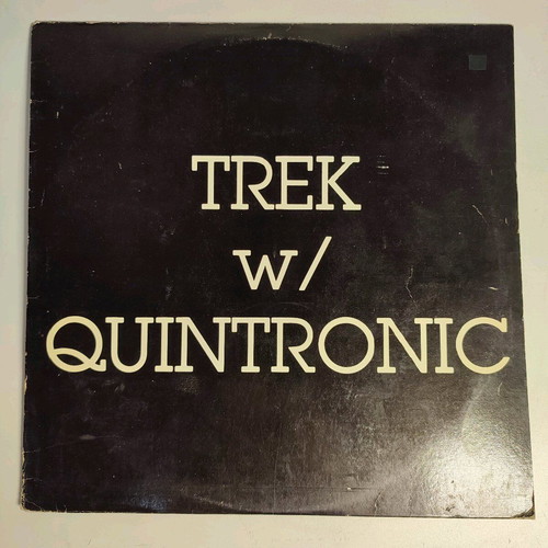 Trek With Quintronic vinyl like new, electronic music