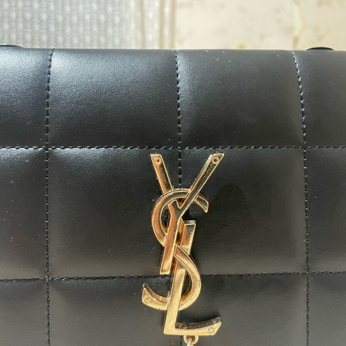 YSL shoulder bag used like new, black