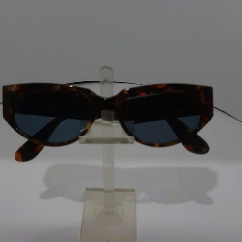 Sunglasses fatto a mano uv400 with black and brown tortoise frame like new