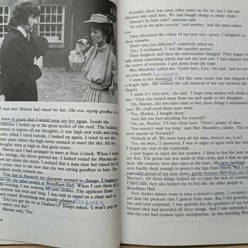 The Go-between book used for learning English
