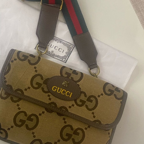 Florence Gucci crossbody bag brown leather like new