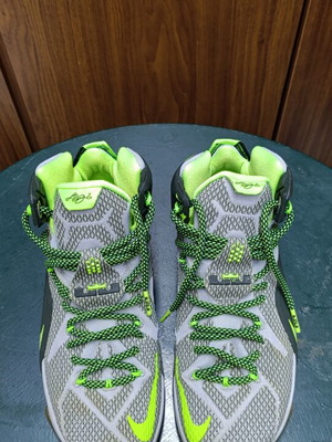 Nike LeBron The Twelve athletic shoes used, size 42