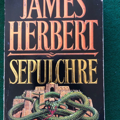 Sepulchre James Herbert book used, English