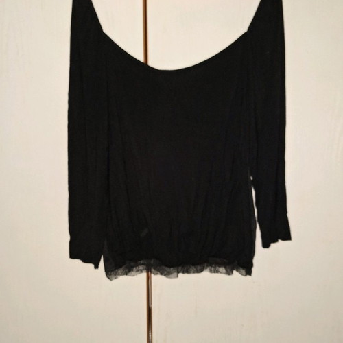 Cristina Effe blouse black no 40 new