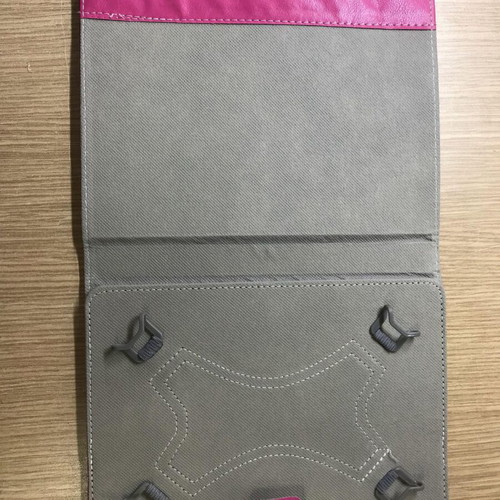 Tablet flip cover case fuchsia (universal 7") new