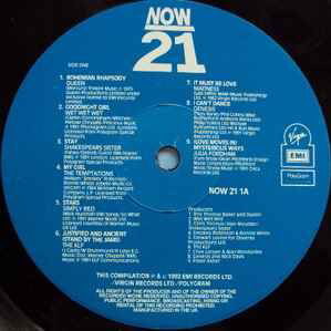 Now That's What I Call Music! 21 vinyl record used, electronic