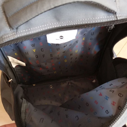 Lyc Sac One Rock 'n' Roll primary school trolley backpack Jurassic used