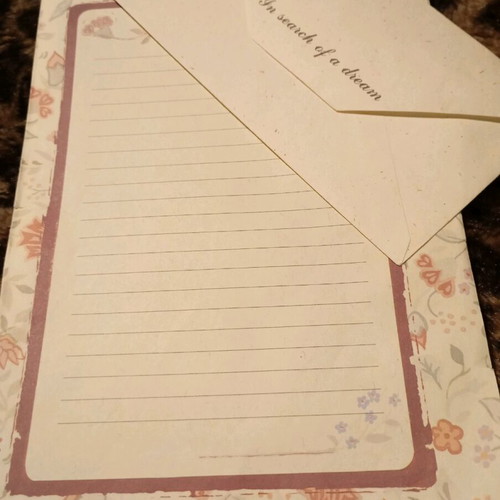 Correspondence used with envelope and sheet