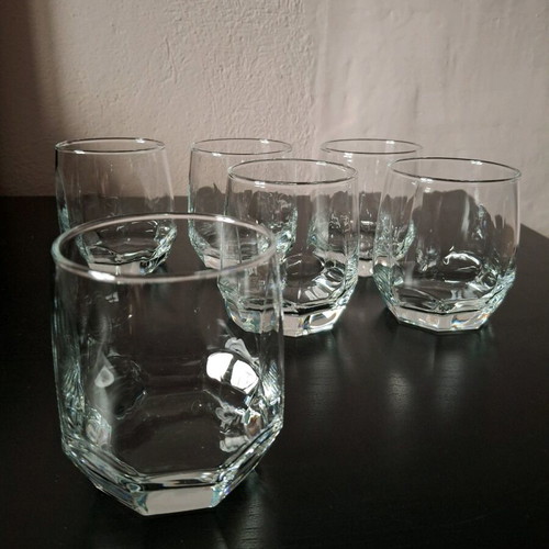 Whisky glasses set of 6, unused in box