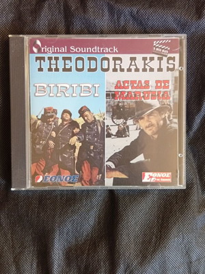 Original Soundtrack Biribi / Actas De Marusia CD by Mikis Theodorakis
