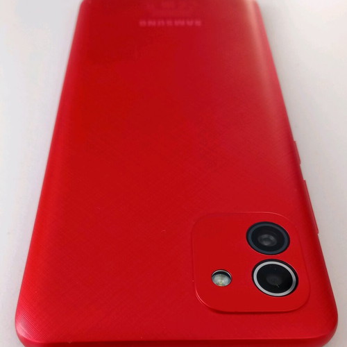 Samsung Galaxy A03 used, red, 64GB, Dual SIM