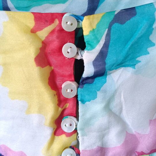 Zara dress like new, thin muslin, multicolored