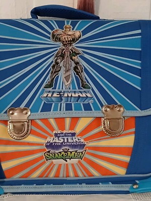 HE-MAN MOTU σχολική τσάντα vintage άριστη κατάσταση αχρησιμοποίητη