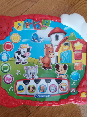 Set of 5 educational toys including Clementoni and Transformers
