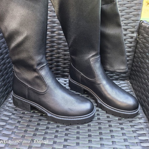 Coach Lisa over-the-knee boots, size 38, black