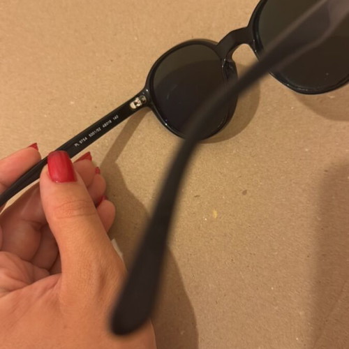 Ralph Lauren round sunglasses black like new