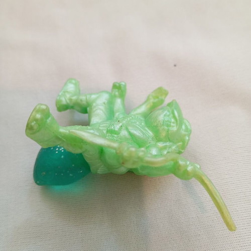 Vintage Υπογήινος Ninja Kombattini figure used, green