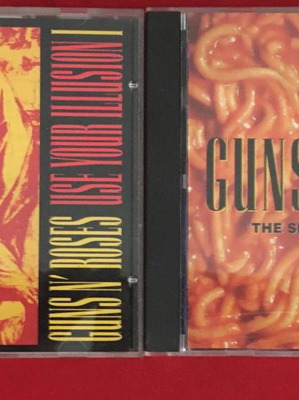 Guns N' Roses Use Your Illusion I και The Spaghetti Incident; CD μεταχειρισμένα