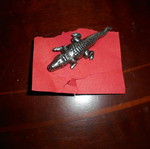 Crocodile pin used