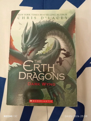 Book Earth Dragons (Dark Wyng) like new, English