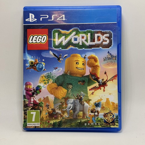 Lego Worlds PS4 used action adventure game