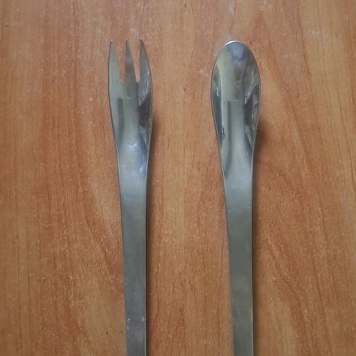 Georg Jensen salad server set like new