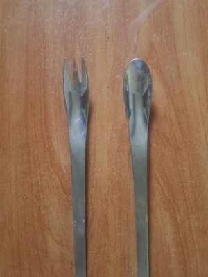 Georg Jensen salad server set like new