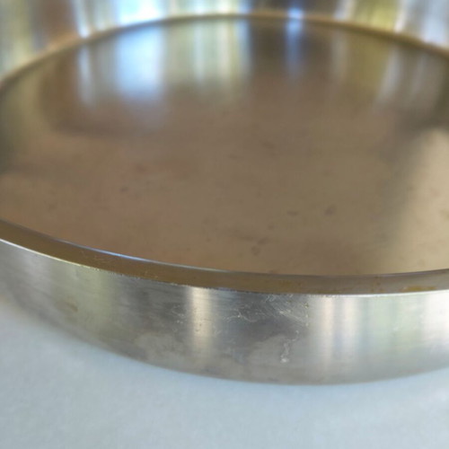 Stainless Steel Large De Luxe Baking Tray and Additional Tray used
