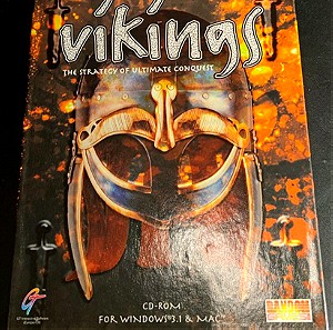 Συλλεκτικό PC Game Vikings-The strategy of ultimate conquest (1996)