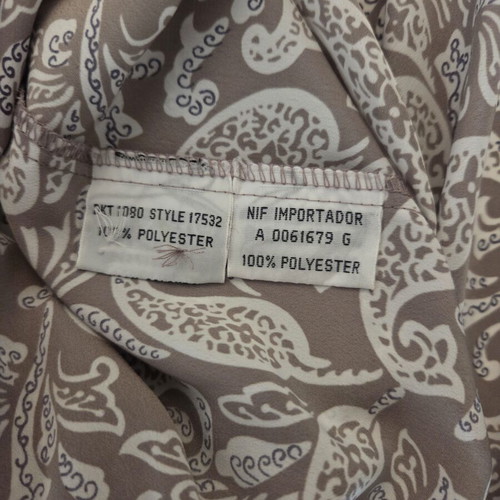 Planet Vintage Double Breasted Paisley Blouse like new