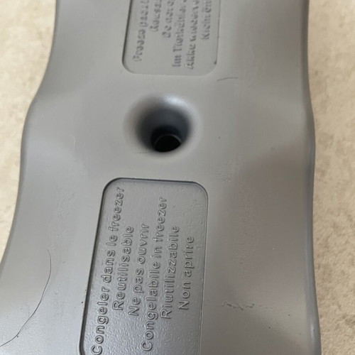 Enhanced Ice Pack like new for Portable Coolers and Delivery Bags, Grey