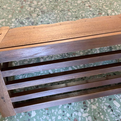 Wooden wall coat rack vintage like new
