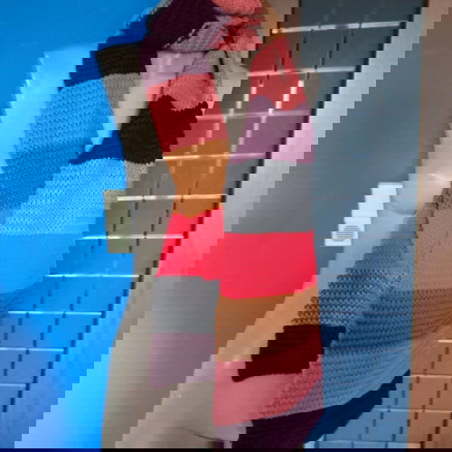 Κασκόλ μεγάλο γυναικείο σαν καινούργιο