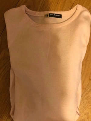 Julia Bergovich women's long-sleeve blouse pink like new, size M